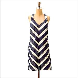 Postmark by Anthropologie Endpoint Chevron Overall Jumper Dress
